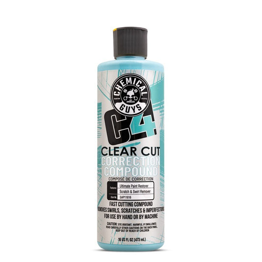 Chemical Guys C4 Clear Cut Correction Compound - 16oz (P6)