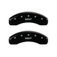 MGP 4 Caliper Covers Engraved Front & Rear MGP Black Finish Silver Characters 2018 Tesla S