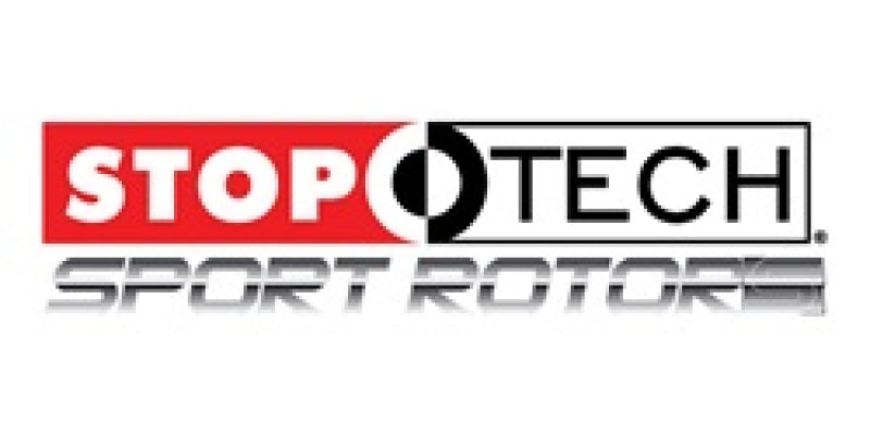 StopTech 14-21 BMW i3 Slotted & Drilled Sport Brake Rotor - Rear Left