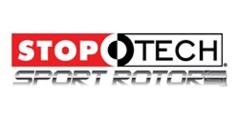 StopTech 14-16 BMW i3 Sport Slotted Rear Left Rotor