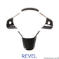 Revel GT Dry Carbon Steering Wheel Insert Covers Tesla Model 3 - 3 Piece