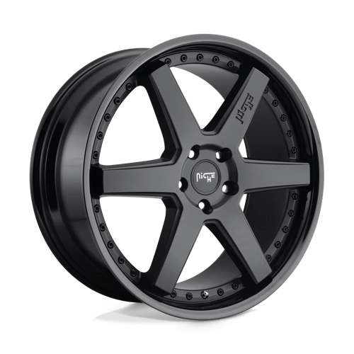 Niche 1PC M192 ALTAIR GLOSS BLACK MATTE BLACK 5X114.3 20X9