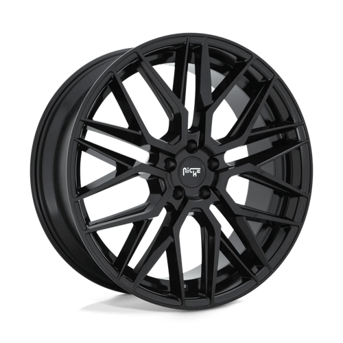 Niche 1PC M224 GAMMA GLOSS BLACK 5X114.3 18X8