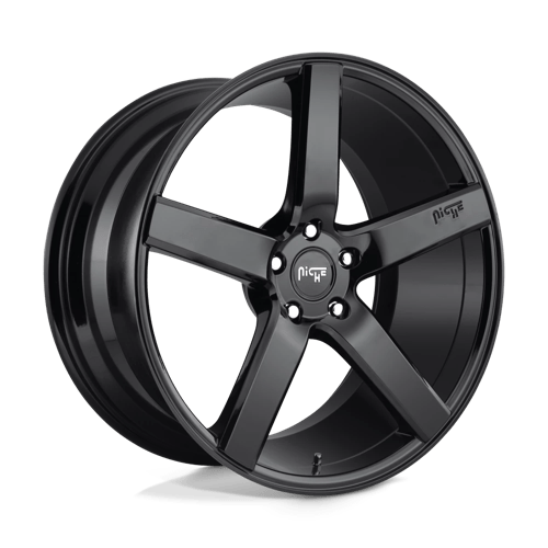 Niche 1PC M188 MILAN GLOSS BLACK 5X114.3 20X8.5