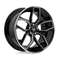 Foose 1PC F150 OUTCAST GLOSS BLACK MILLED 5X114.3 20X8.5