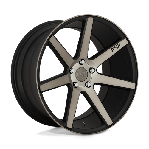 Niche 1PC M150 VERONA MATTE BLACK MACHINED 5X114.3 20X9