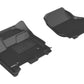 3D MAXpider 2022+ Ford F-150 Lightning Sprcab/Sprcrew Kagu 1st Row Floormat - Black