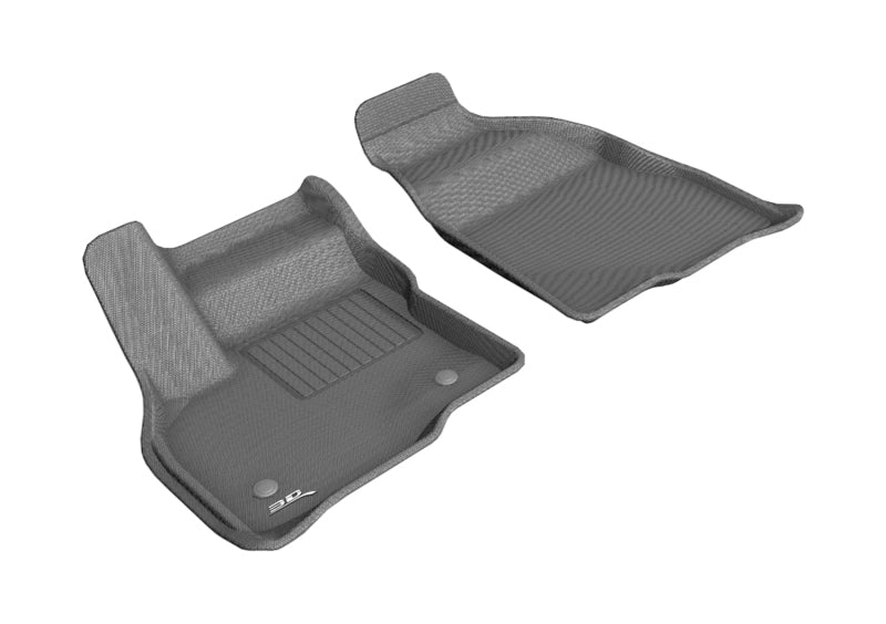 3D MAXpider 2017-2023 Chevrolet Bolt Ev Kagu 1st Row Floormat - Gray