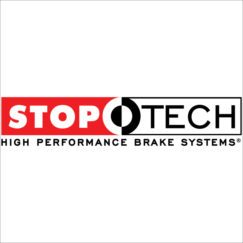 StopTech 14-21 BMW i3 Slotted & Drilled Sport Brake Rotor - Front Right