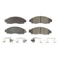 Power Stop 18-19 Nissan Leaf Front Z17 Evolution Ceramic Brake Pads w/Hardware