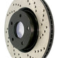 StopTech 14-16 BMW i3 Sport Cross Drilled Brake Rotor - Rear Right