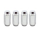 McGard Hex Lug Nut (Cone Seat) M14X1.5 / 13/16 Hex / 1.945in. Length (4-Pack) - Chrome