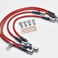 VR Performance Tesla Model 3 Front and Rear Steel Braided Brake Lines