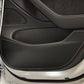 Revel GT Design Kick Panel Cover (White Stitch) 16-19 Tesla Model 3 - 4 Pieces