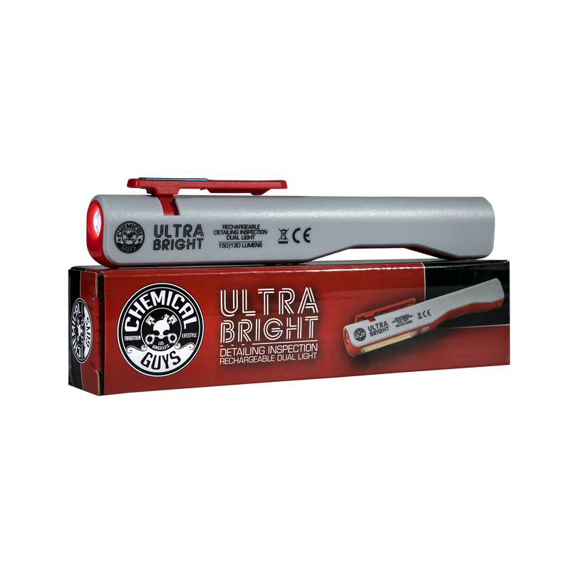 Chemical Guys Ultra Bright Rechargeable Detailing Inspection Dual Light - Single