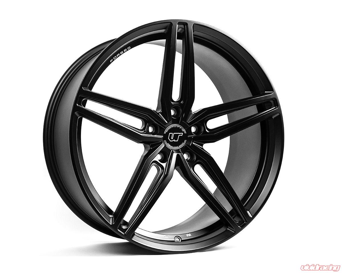 VR Forged D10 Wheel Package Porsche Taycan 22x10 & 22x11.5 Matte Black